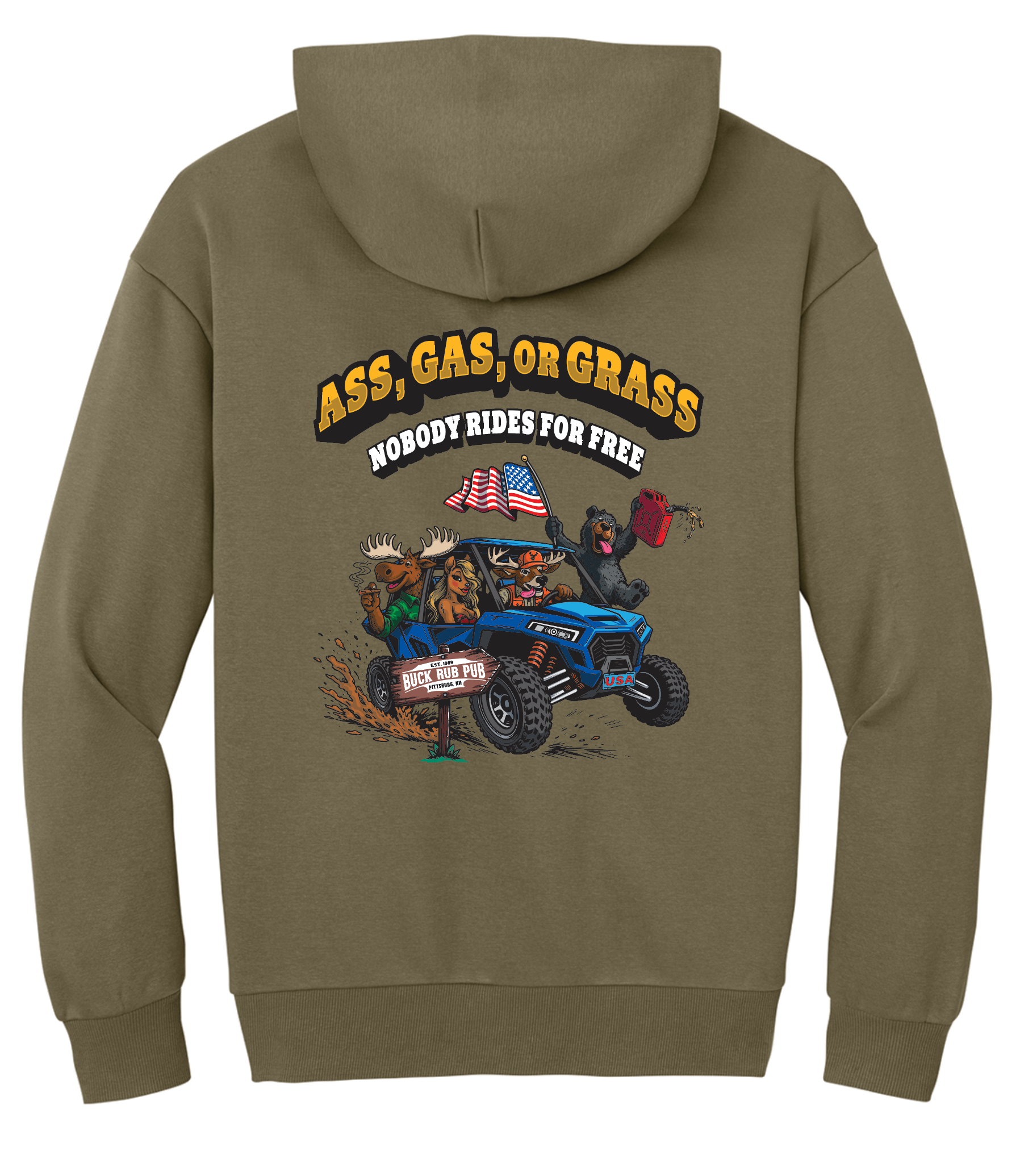 2026 ATV Edition Heavyweight Unisex Hoodie – Buck Rub Pub