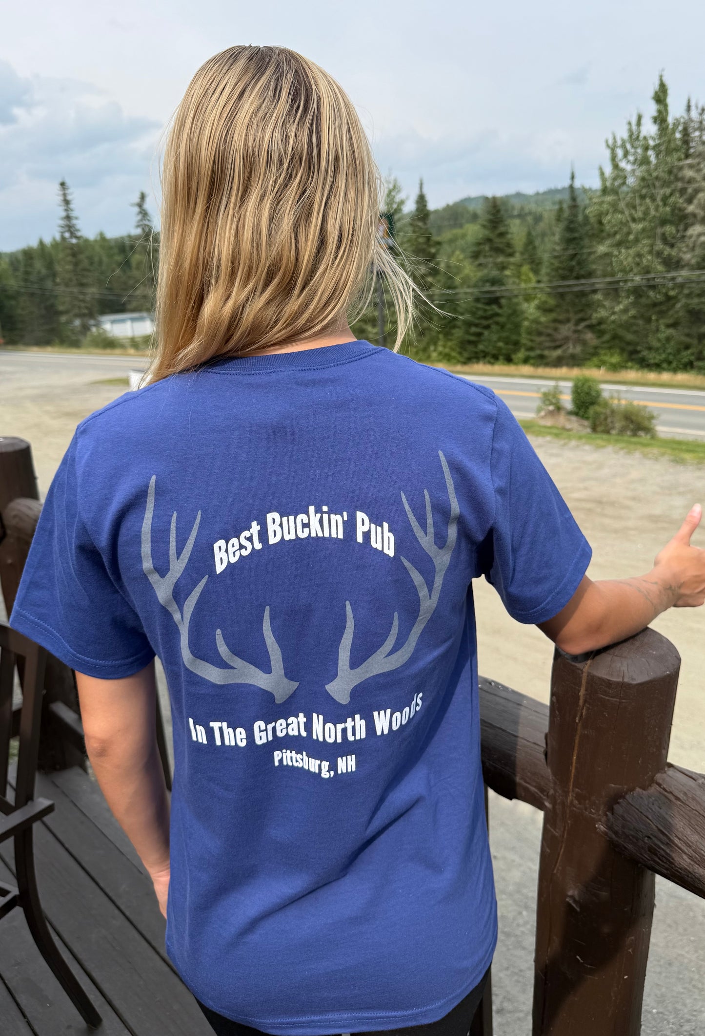 Best Buckin’ Pub Unisex Blue T-Shirt