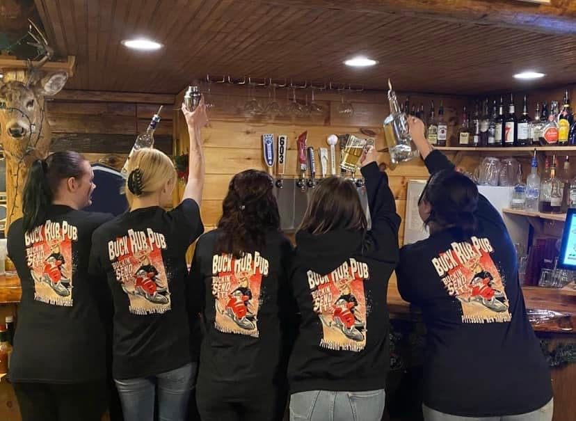 BUCKIN' SEND IT snowmobile long sleeve