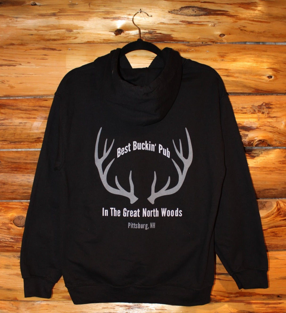 Best Buckin' Pub Black Hoodie