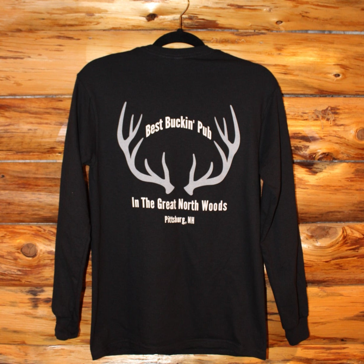 Best Buckin' Pub Black Long Sleeve
