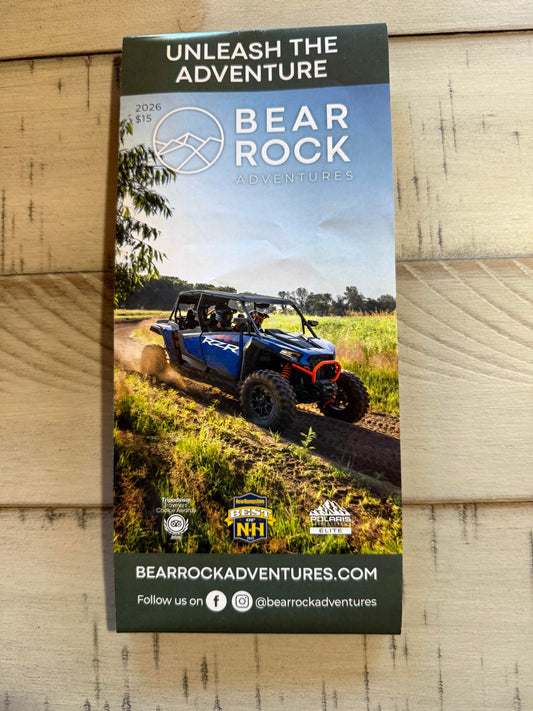 Bear Rock Adventures 2026 ATV Map