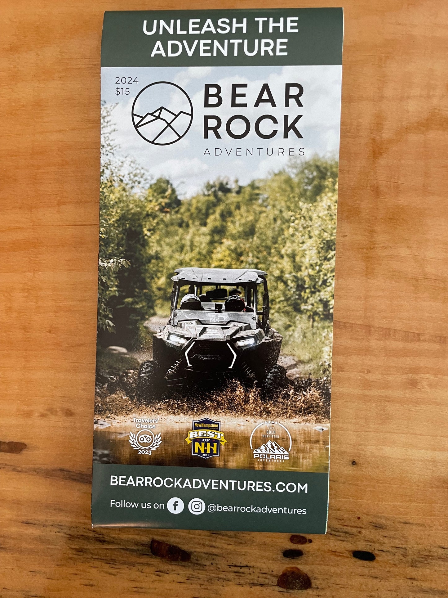 Bear Rock Adventures ATV Map