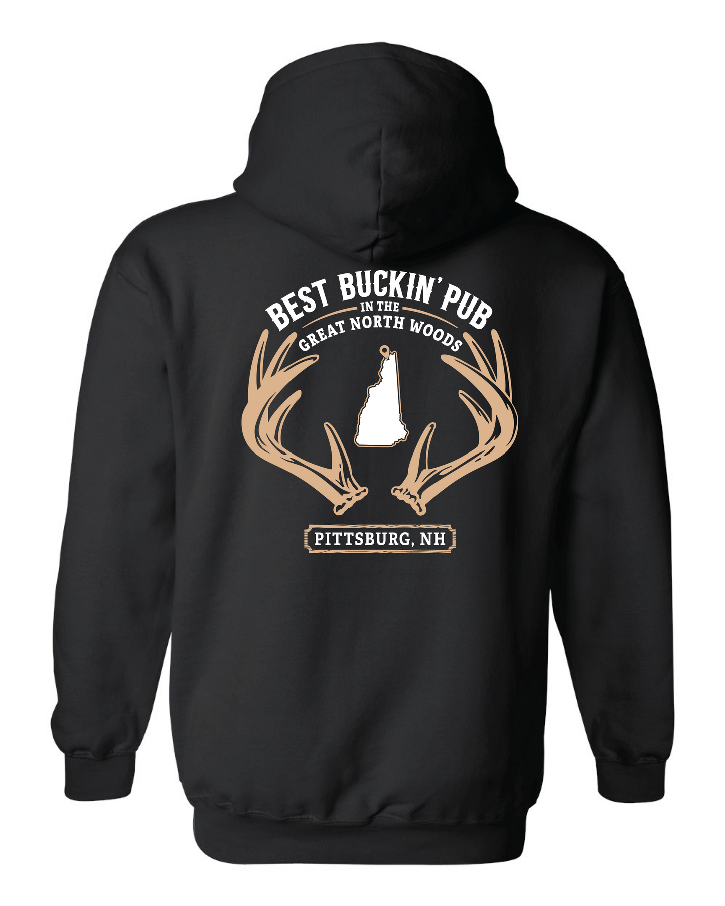 2026 Edition Best Buckin' Pub Black Hoodie