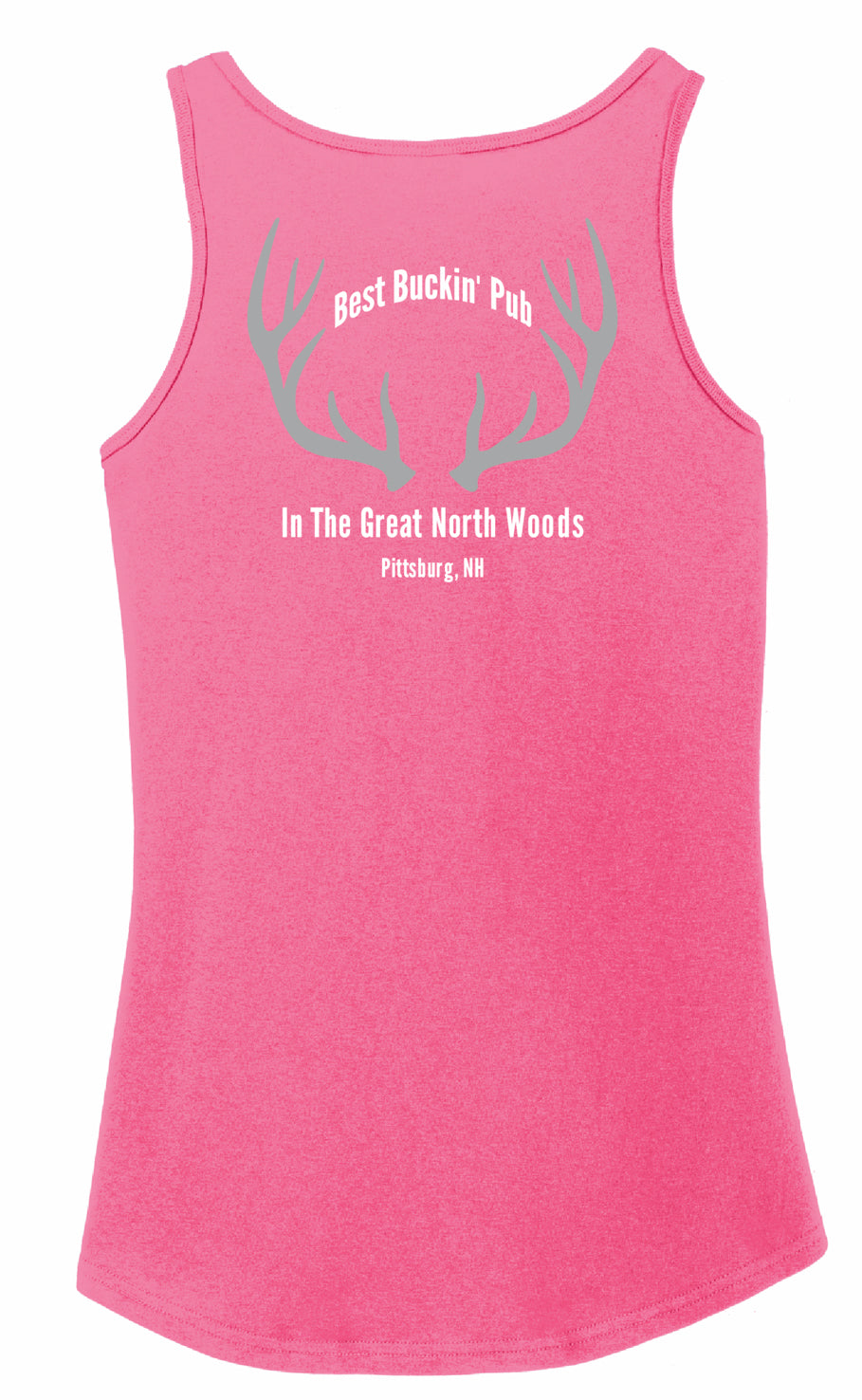 Best Buckin’ Pub Women's Pink Tank
