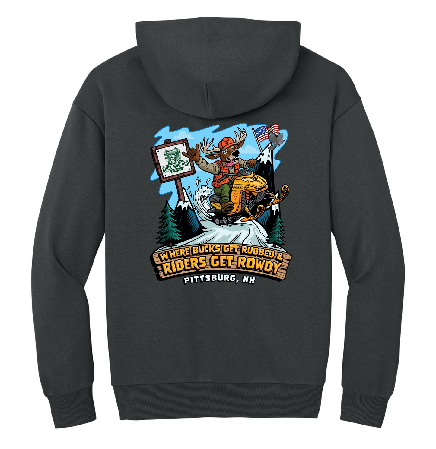 2026 Snowmobile Edition Heavyweight Unisex Hoodie